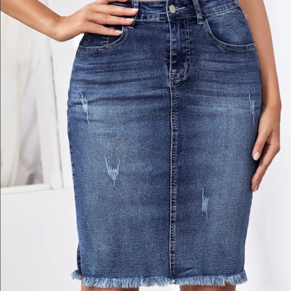 Women’s denim skirt
